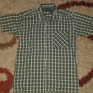 Boys Button Up short sleeve shirt
